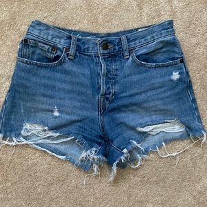 Free People Denim Shorts